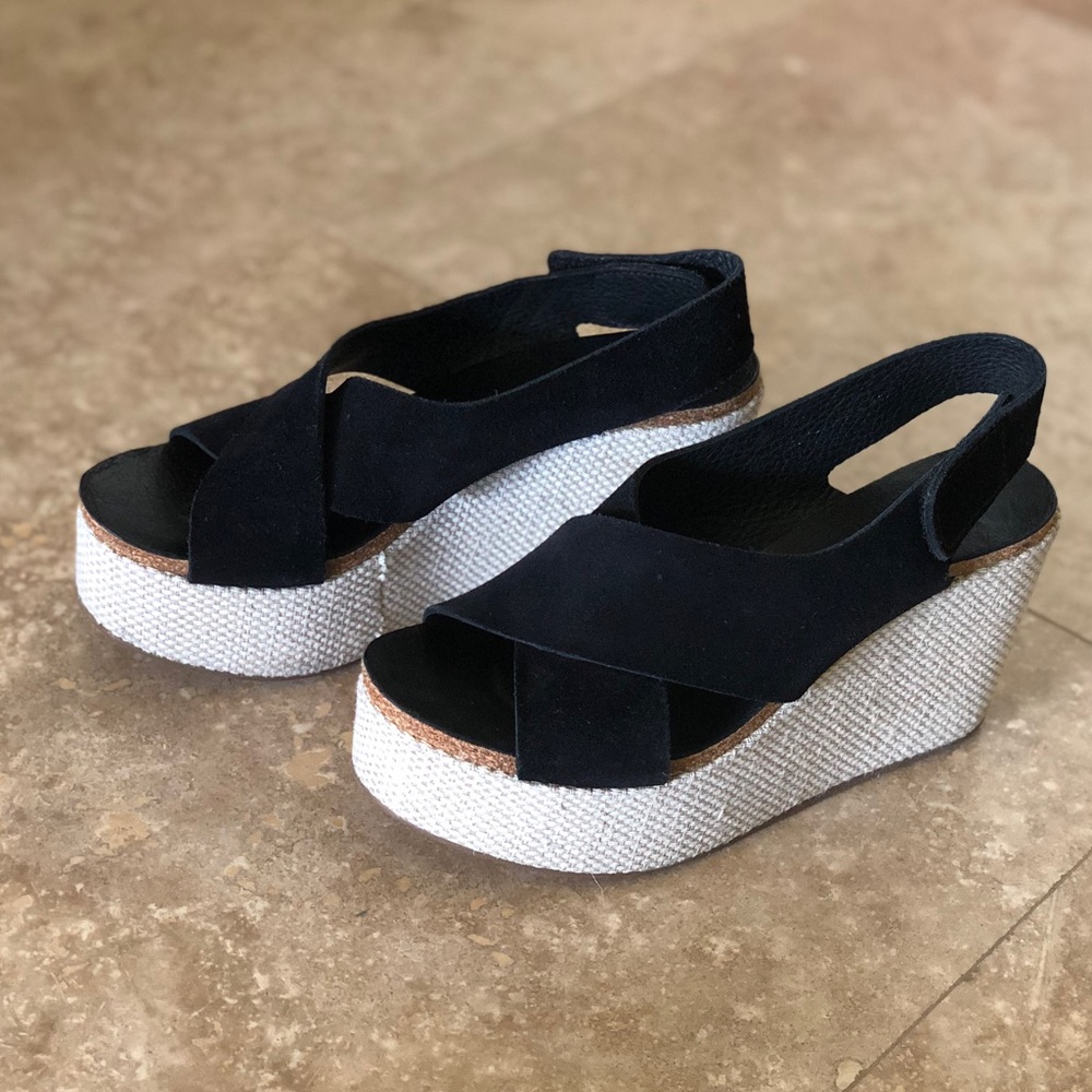 Pedro Garcia platform wedge